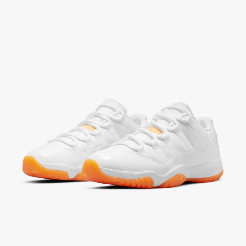 Jordan 11 orange high top sales